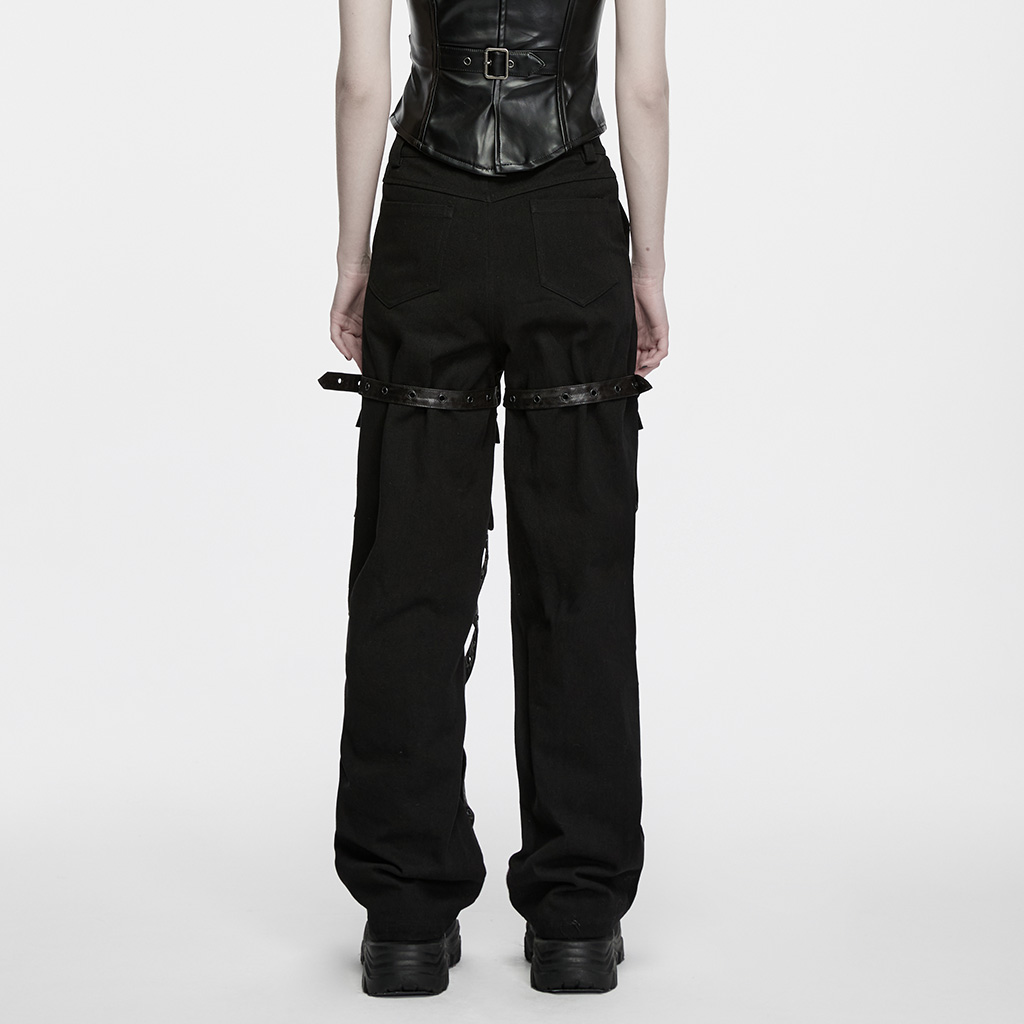 Punk Straight Leg Pants - Image 3