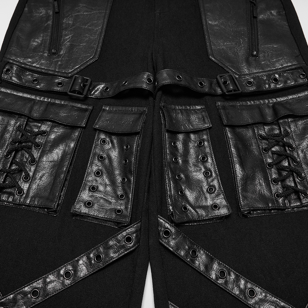 Punk Straight Leg Pants - Image 7