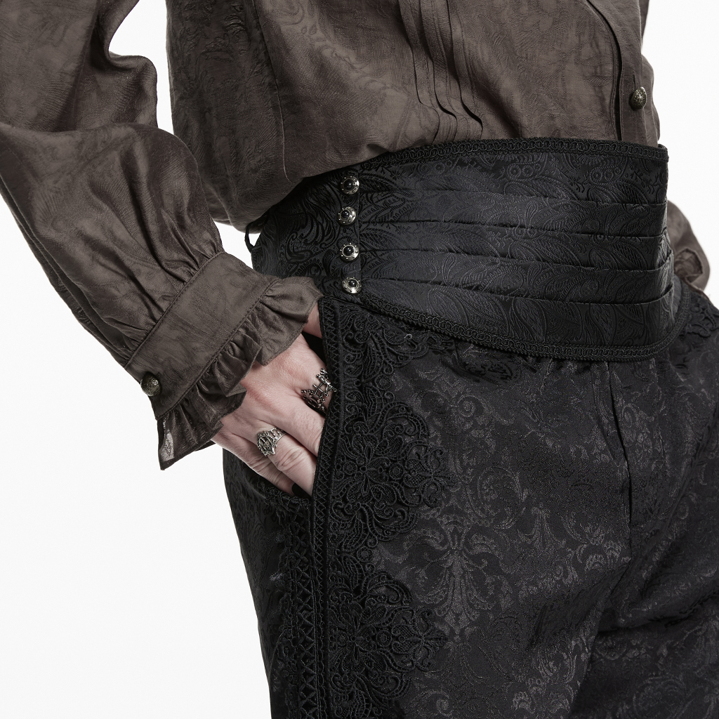 Goth Jacquard Corset - Image 4