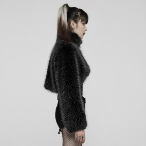 Punk Daily Faux Wool Coat