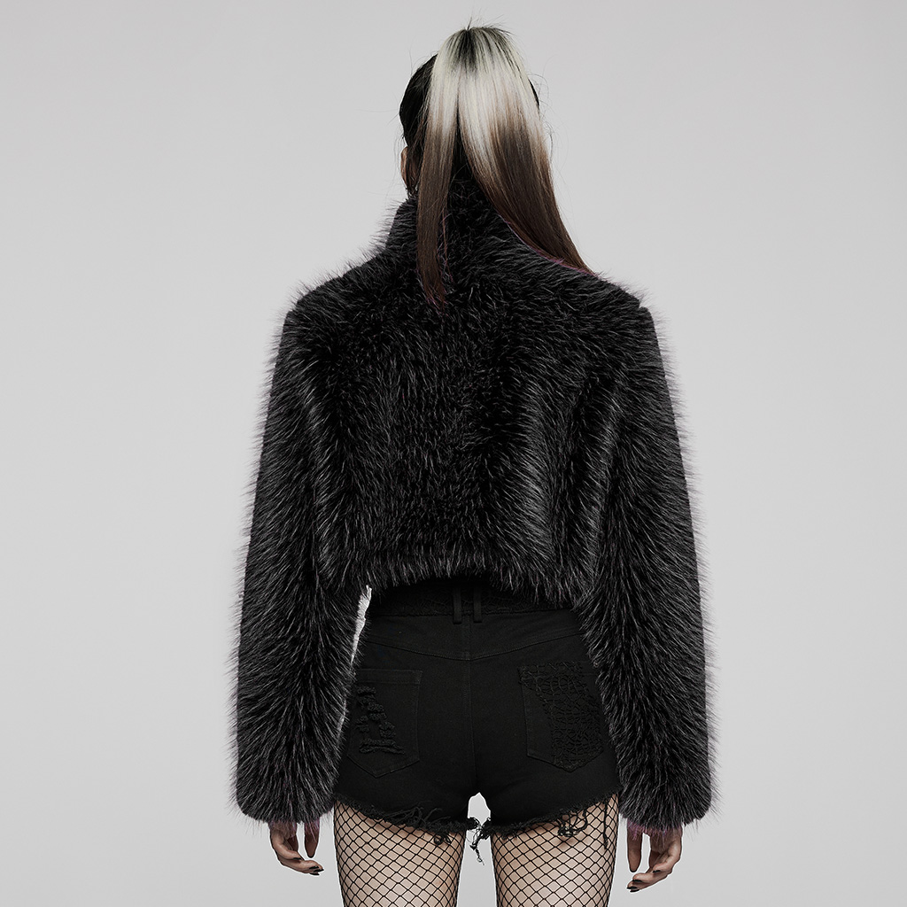 Punk Daily Faux Wool Coat - Image 3