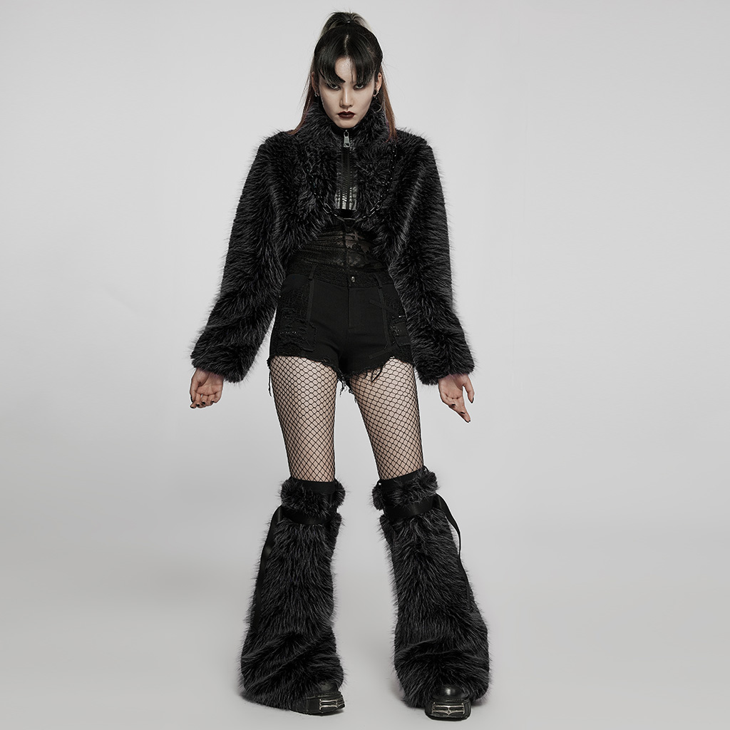 Punk Daily Faux Wool Coat - Image 4