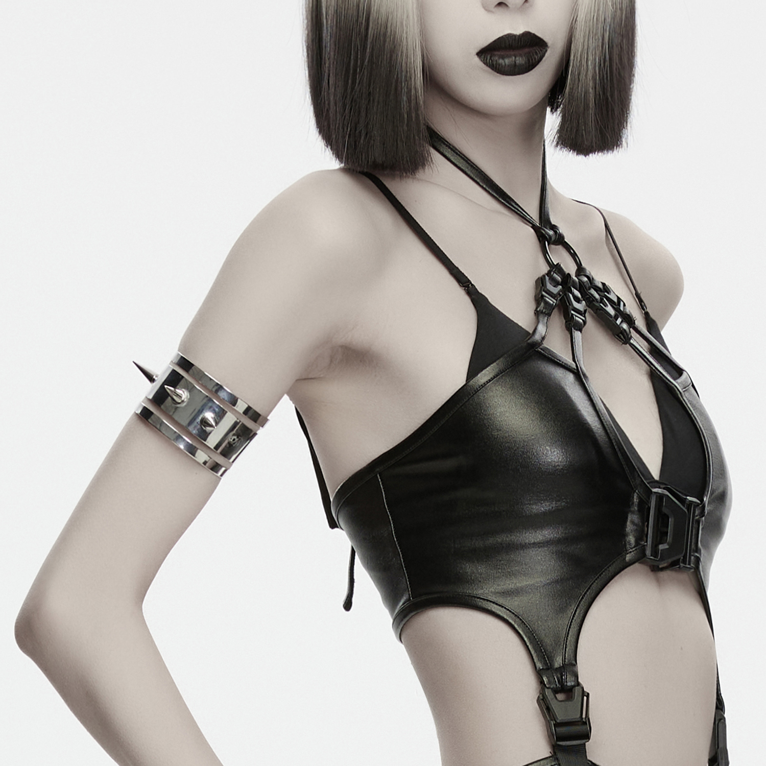 Punk Spiked Arm Cuff