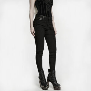 Gothic Dark Patterned Pants