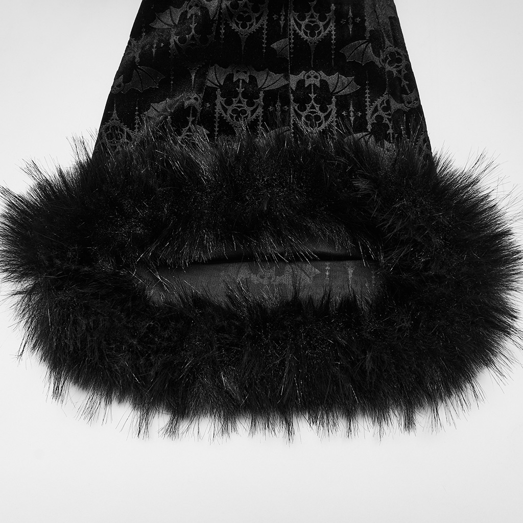Gothic Bat Pattern Flared Pants - Image 10
