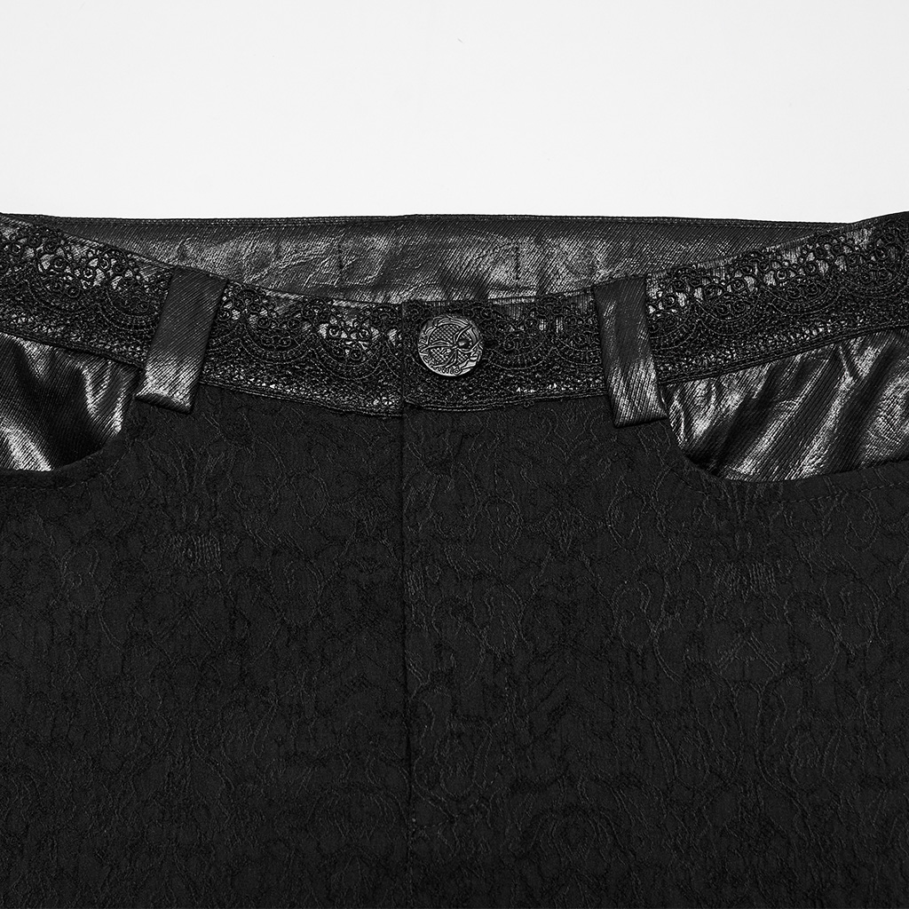Gothic Dark Patterned Pants - Image 7