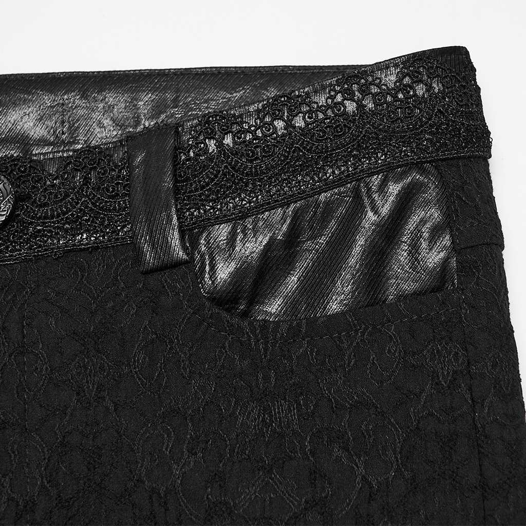 Gothic Dark Patterned Pants - Image 8