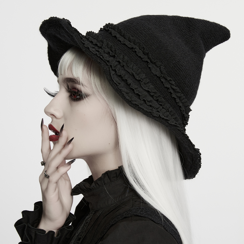 Knitted Witch Beanie - Image 3