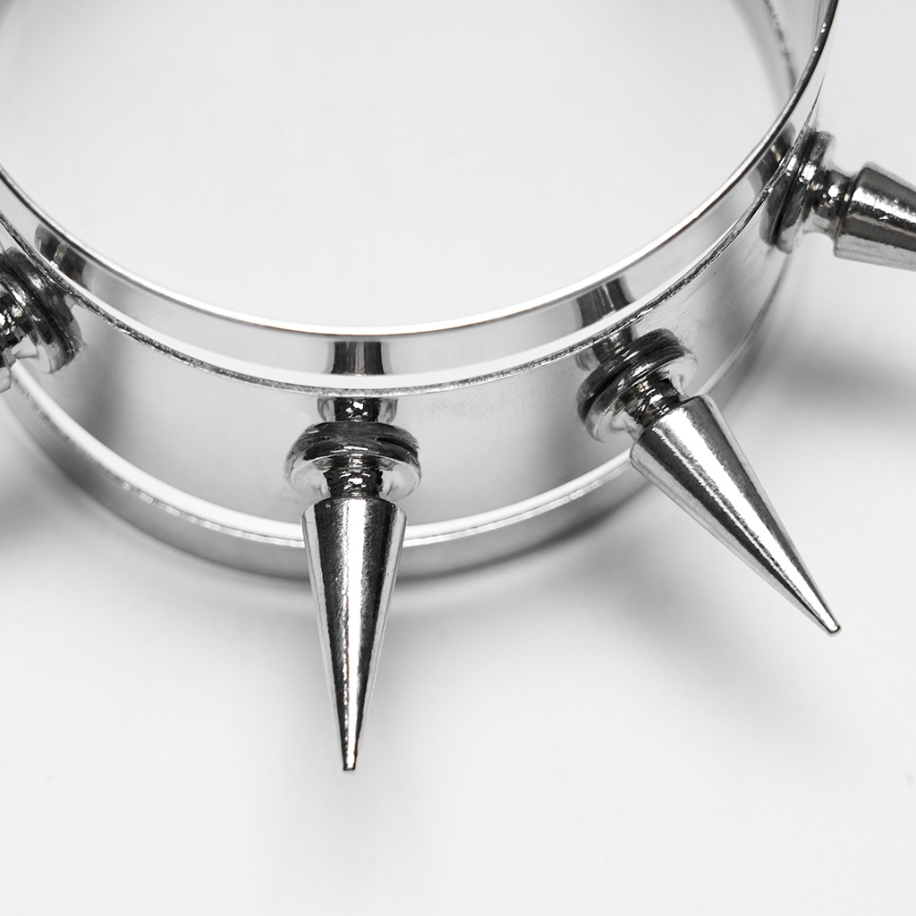 Punk Spiked Arm Cuff - Image 9