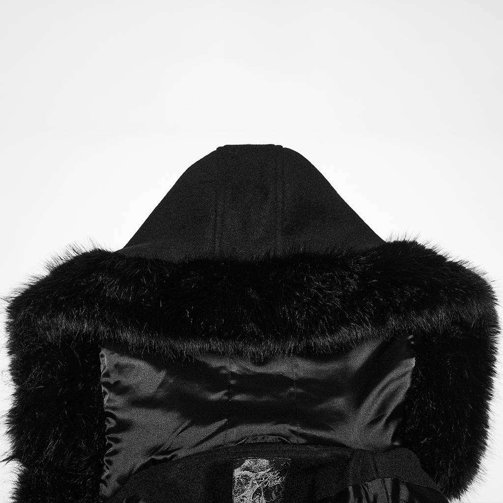 Gothic Elegant Waist-Cinching Coat - Image 6