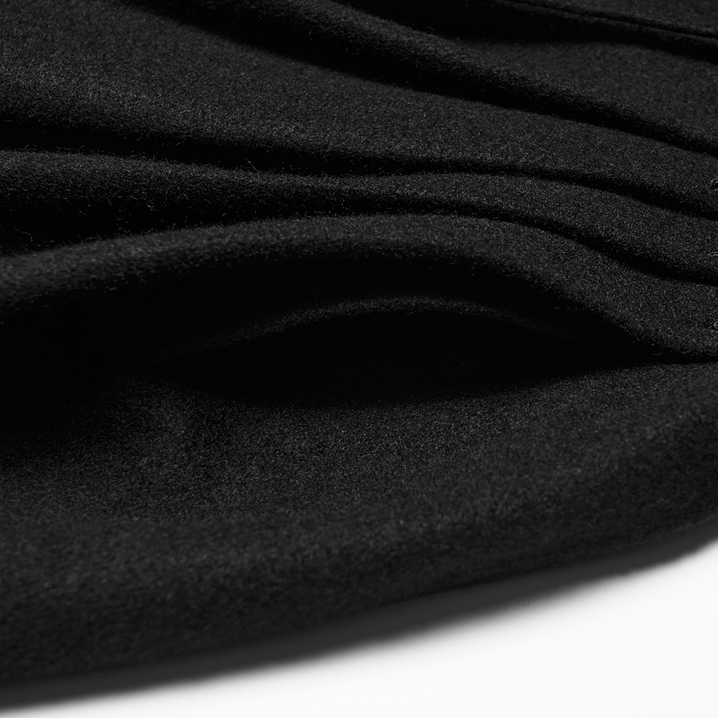 Gothic Elegant Waist-Cinching Coat - Image 8
