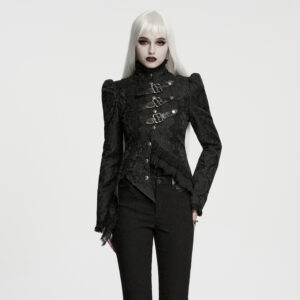 Gothic Asymmetric Layered Coat