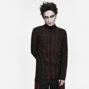 Cyberpunk  High-Collar Fictional T-shirt