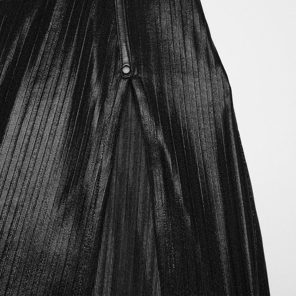 Punk Star Slip Dress- Black - Image 7