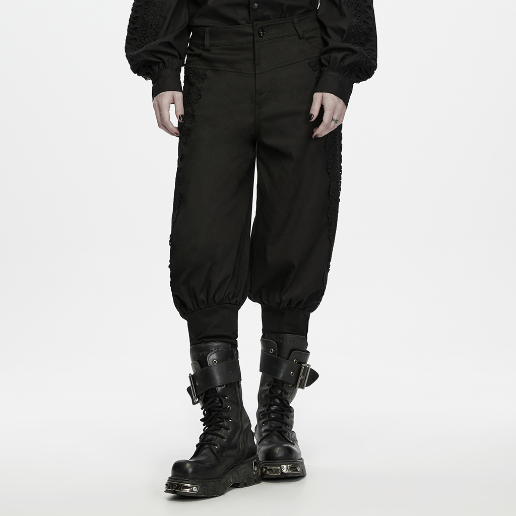 Gothic Military Cargo Pants - Image 2