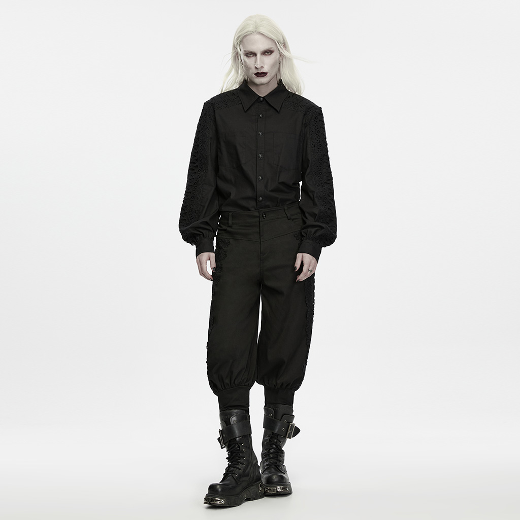 Gothic Military Cargo Pants - Image 4