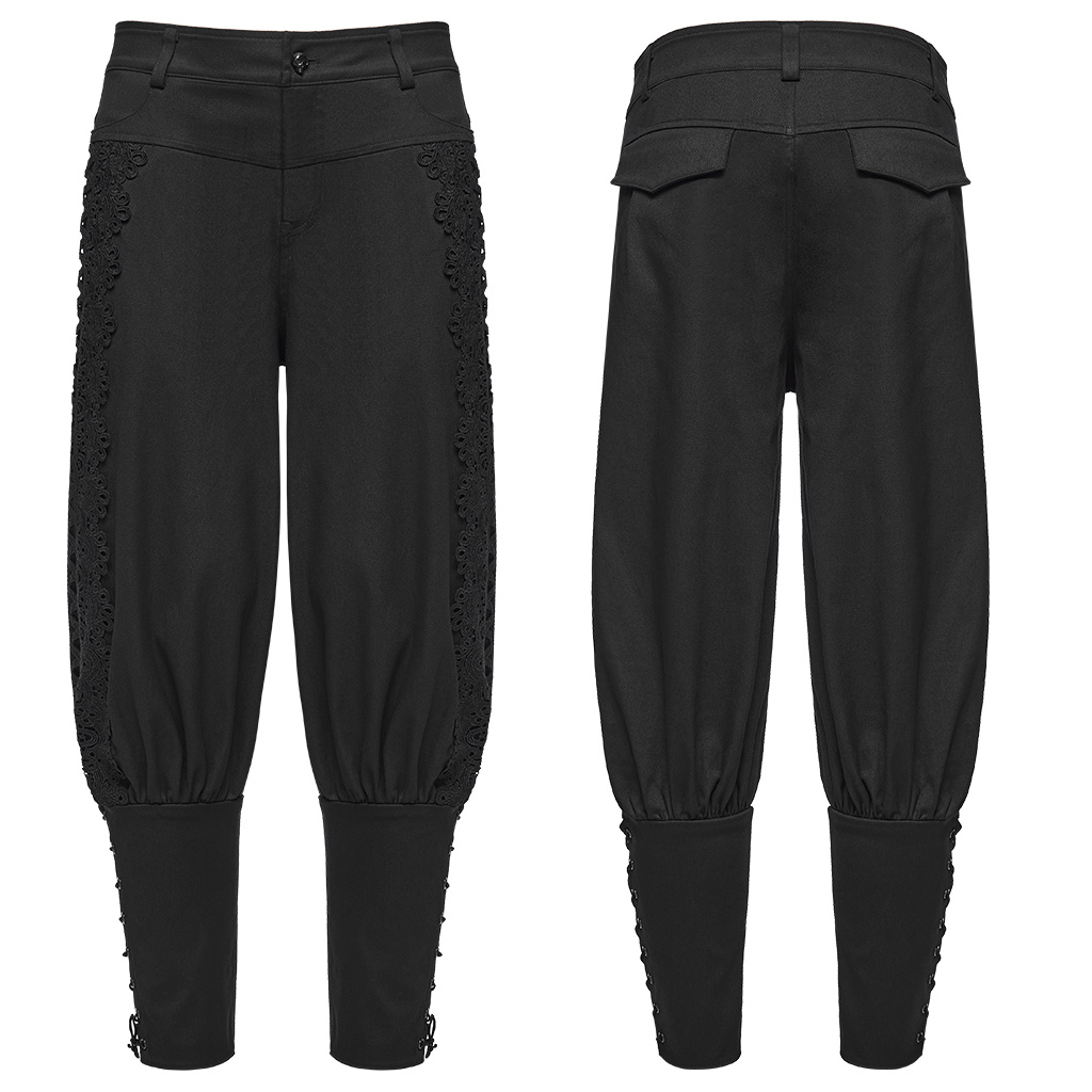 Gothic Military Cargo Pants - Image 5