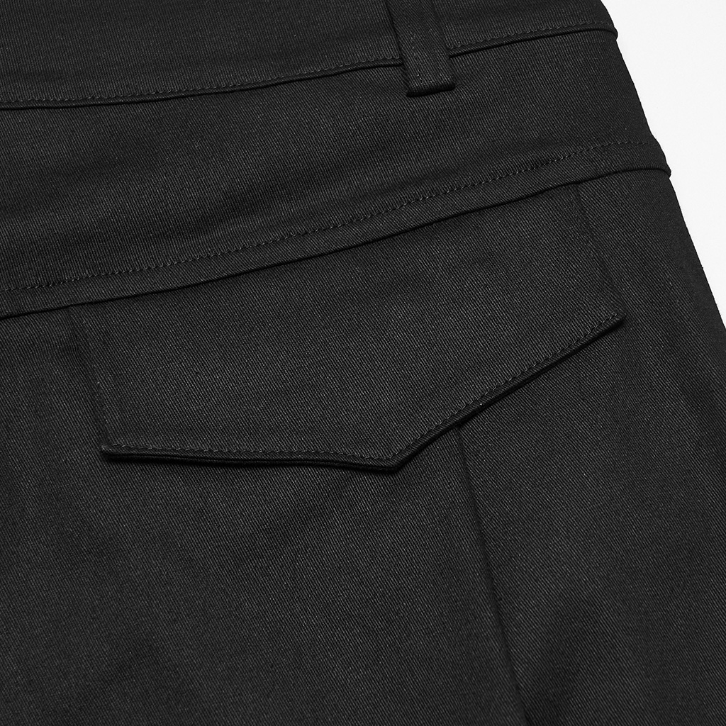 Gothic Military Cargo Pants - Image 8