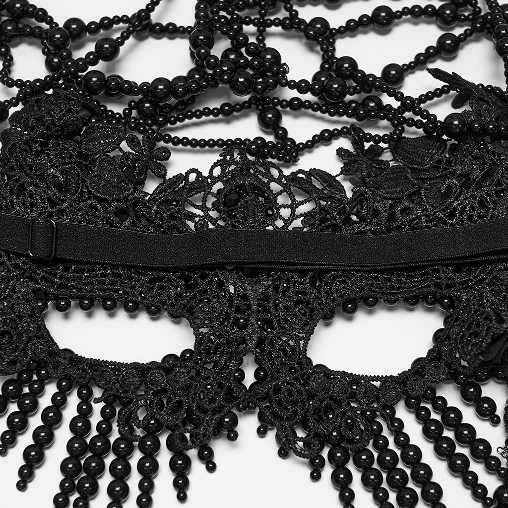 Gothic Dark Priestess Masque - Image 9