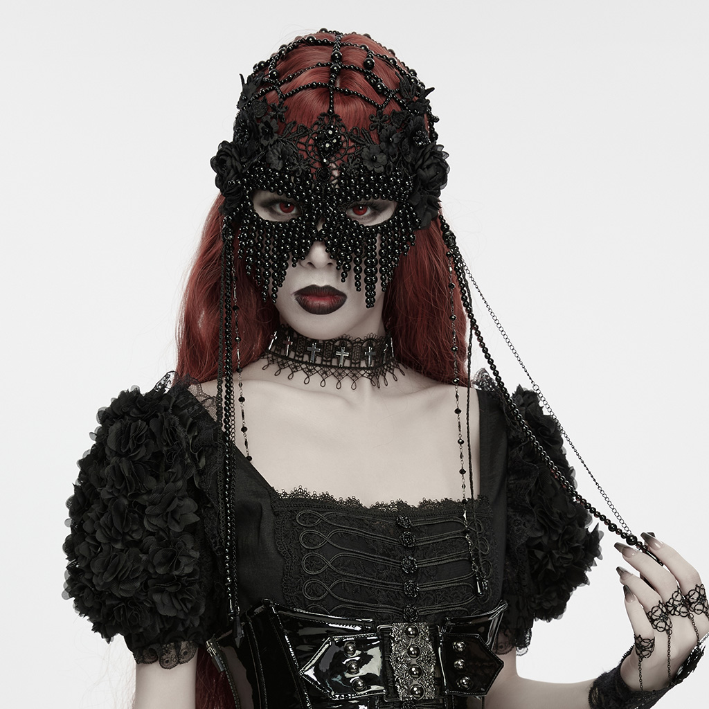 Gothic Dark Priestess Masque