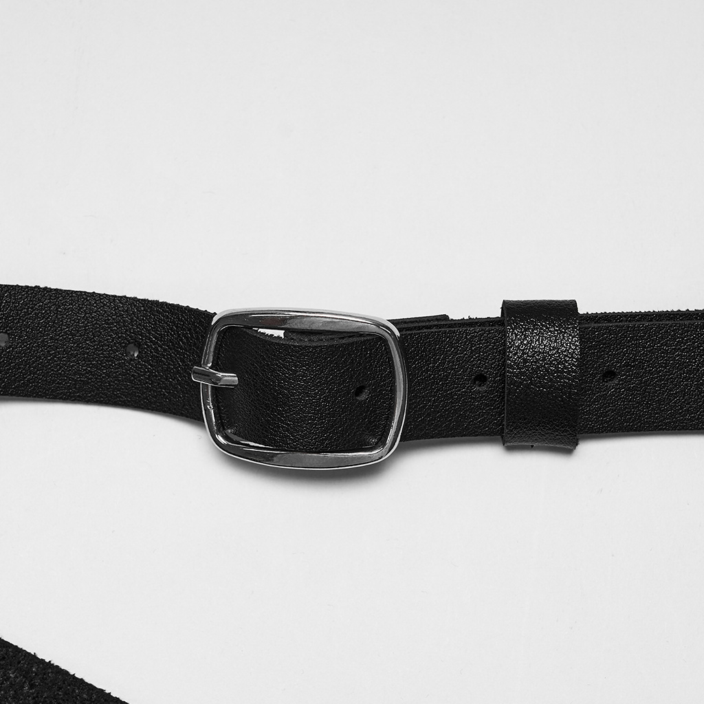 Punk Leather Studded Chest Harness - Image 9
