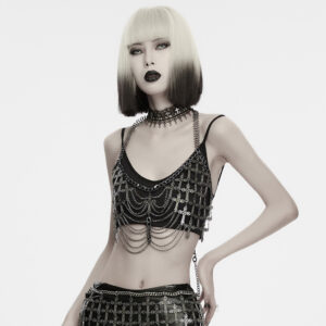 Midnight Cross Layered Body Chain