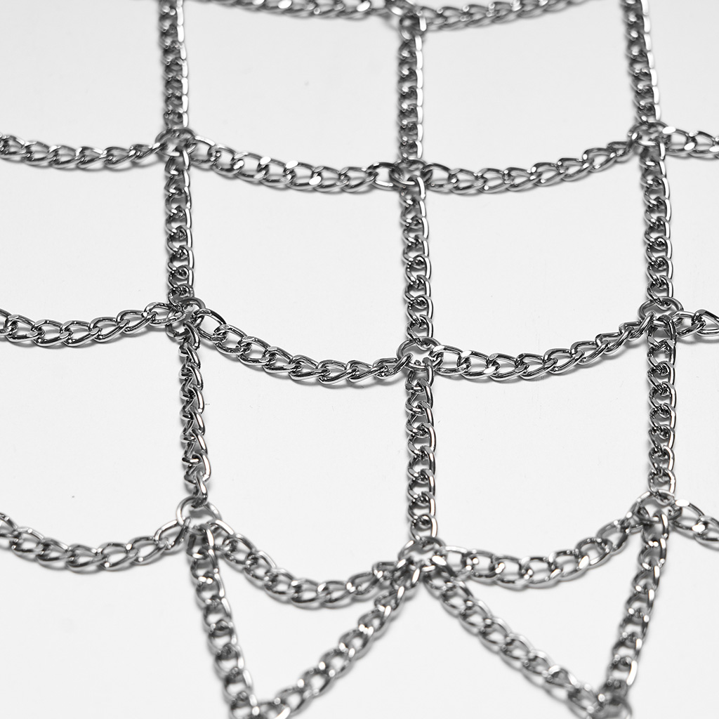 Gothic Spiderweb 1920s Masquerade Headdress- Silver - Image 8