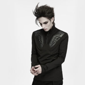 Techwear Half-Zip Long Sleeve Top