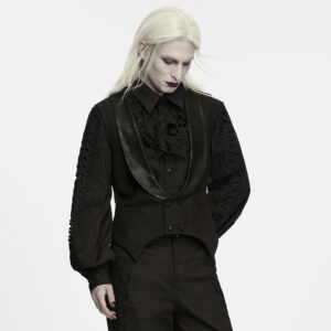 Gothic Pointed Hem Waistcoat