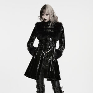 Punk Patent Leather Jacket
