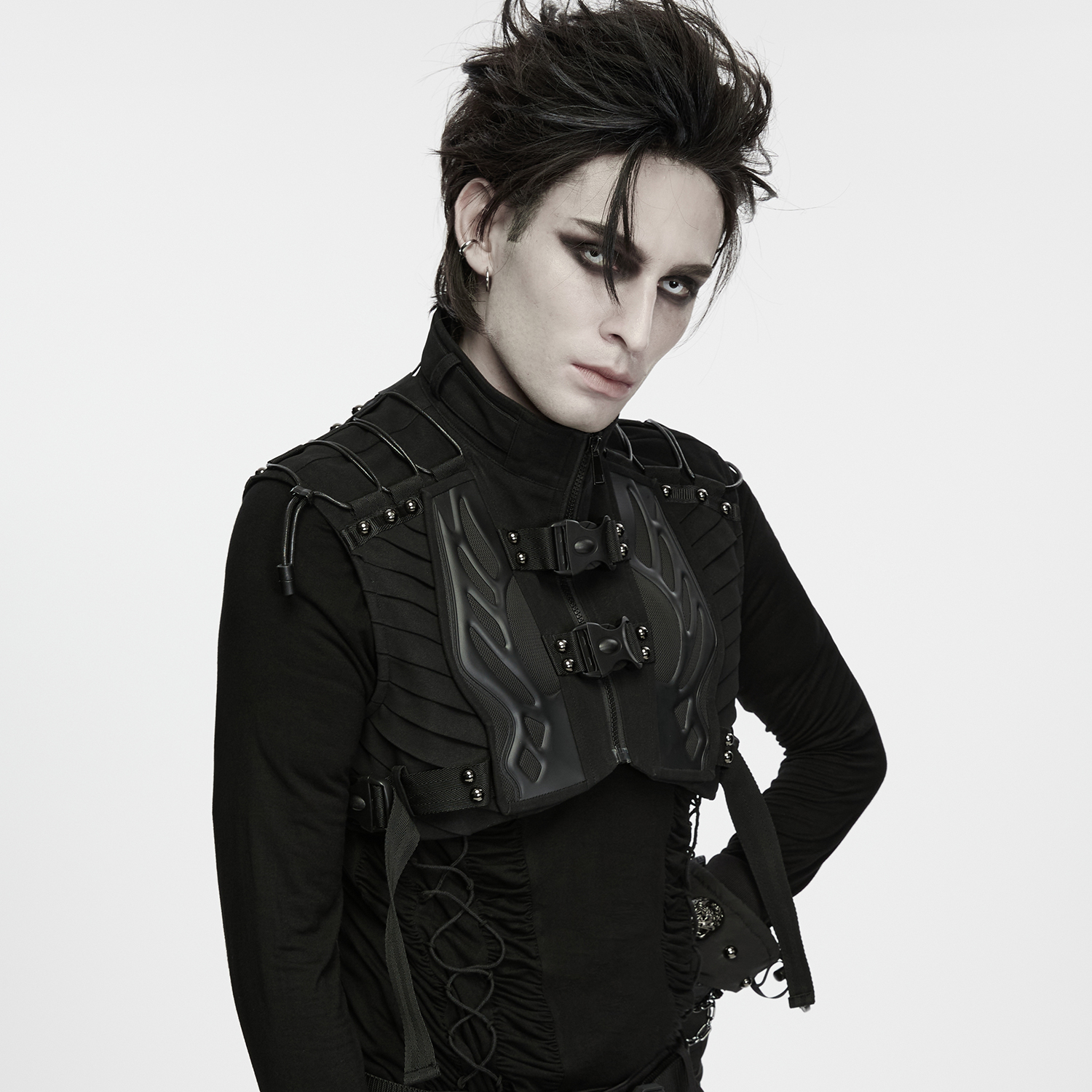 Cropped Techwear Vest