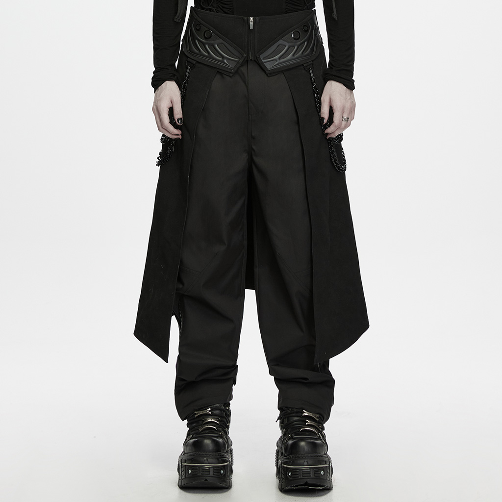 Techwear Open-Front Skirt - Image 2