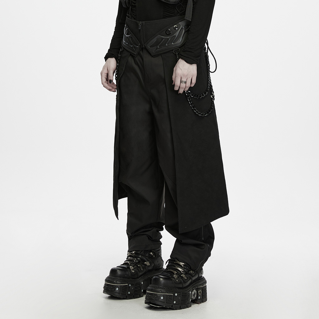 Techwear Open-Front Skirt - Image 3
