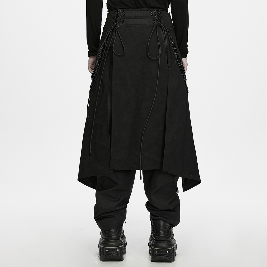 Techwear Open-Front Skirt - Image 4