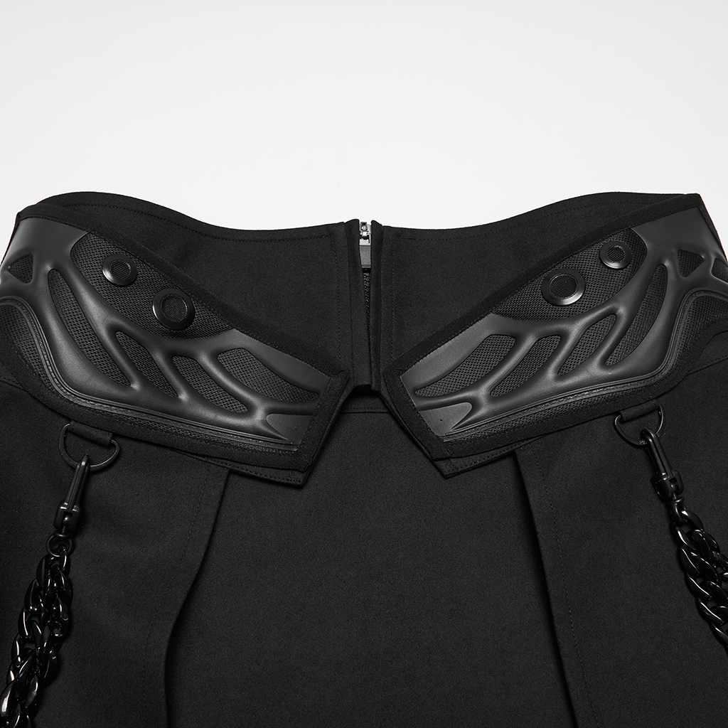 Techwear Open-Front Skirt - Image 7