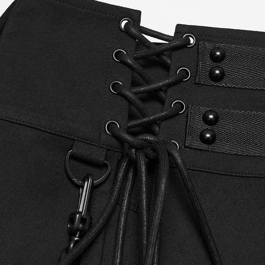 Techwear Open-Front Skirt - Image 9