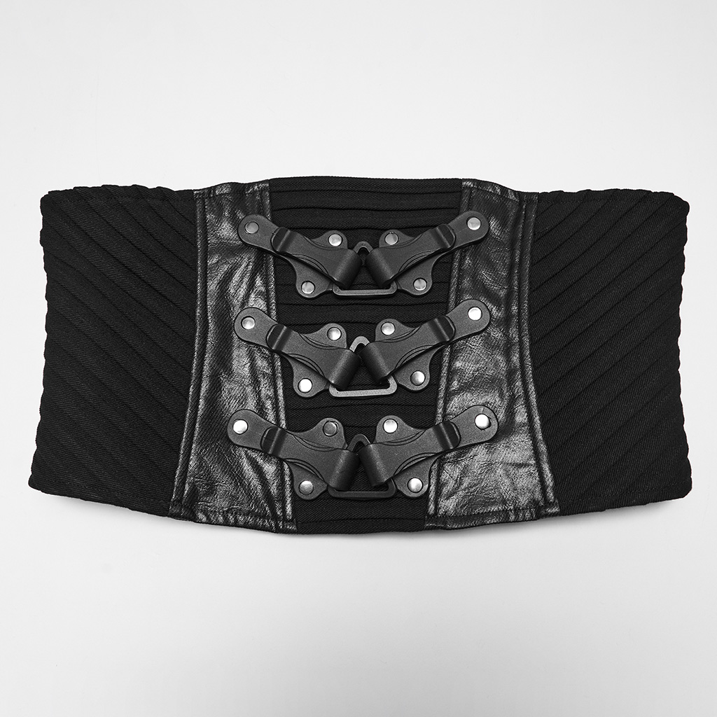 Punk Techwear Lace-Up Corset - Image 8