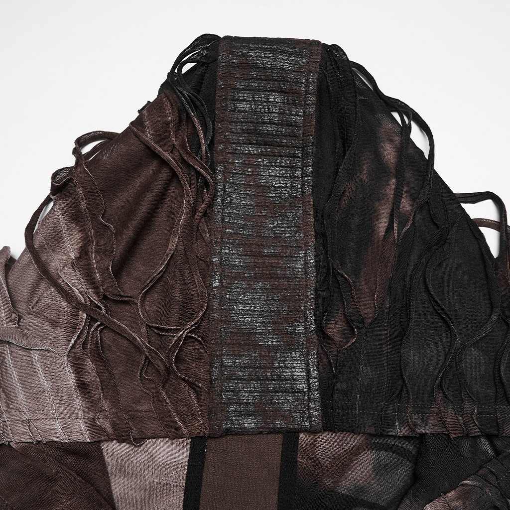 Wasteland Tattered Hooded Vest - Image 6