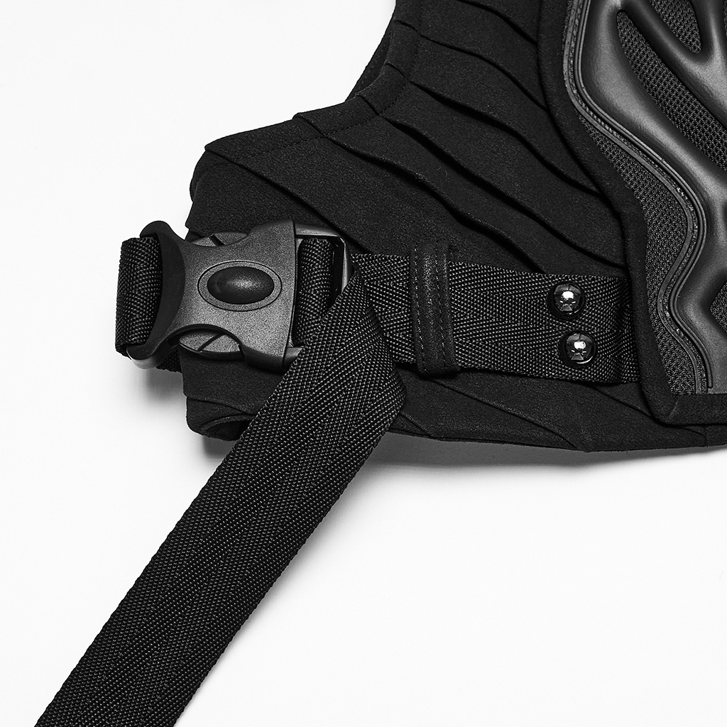 Cropped Techwear Vest - Image 10