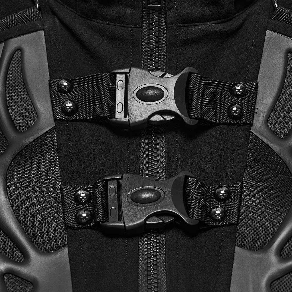 Cropped Techwear Vest - Image 11