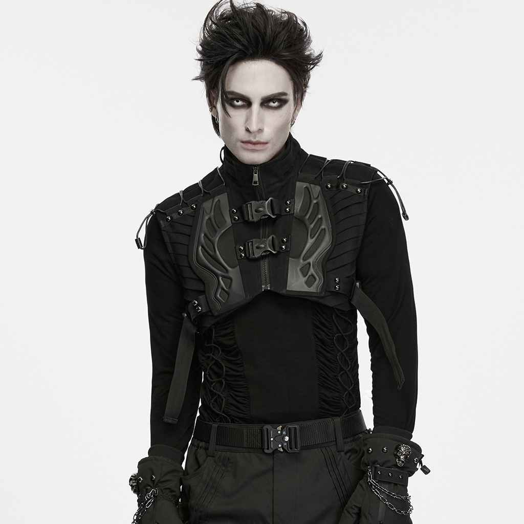 Cropped Techwear Vest - Image 2