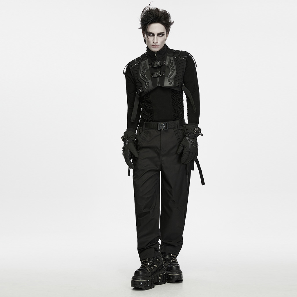 Cropped Techwear Vest - Image 6