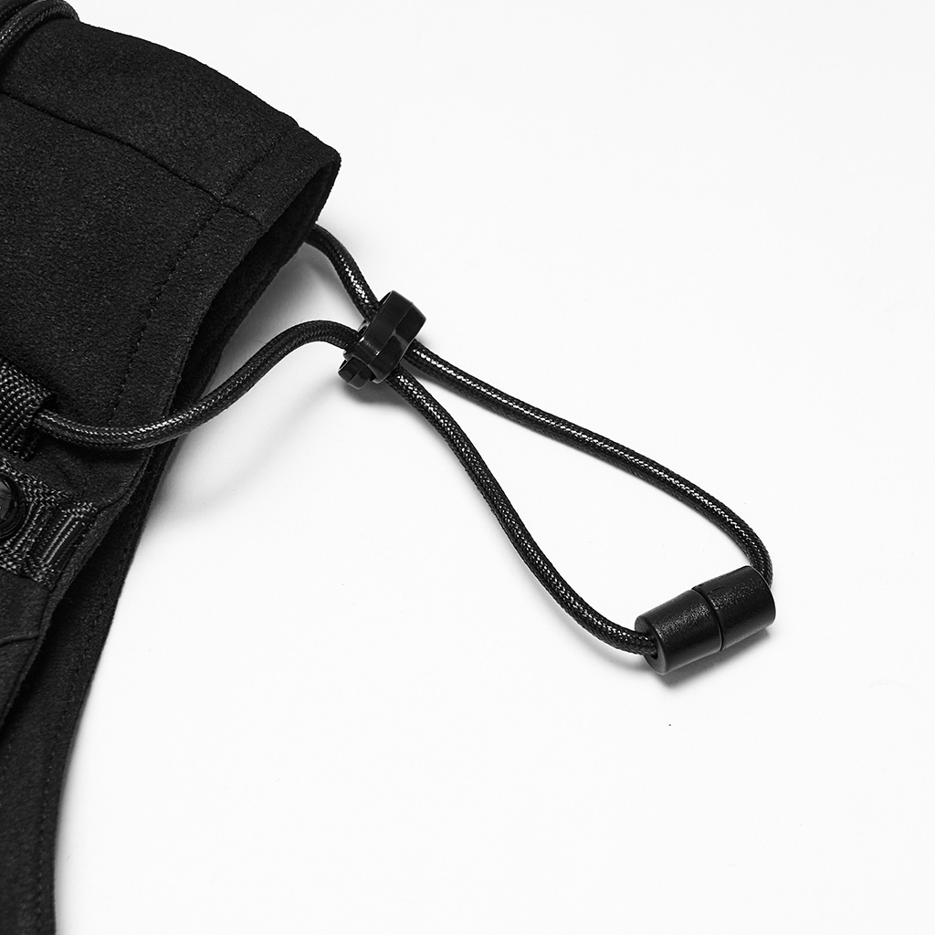 Cropped Techwear Vest - Image 8