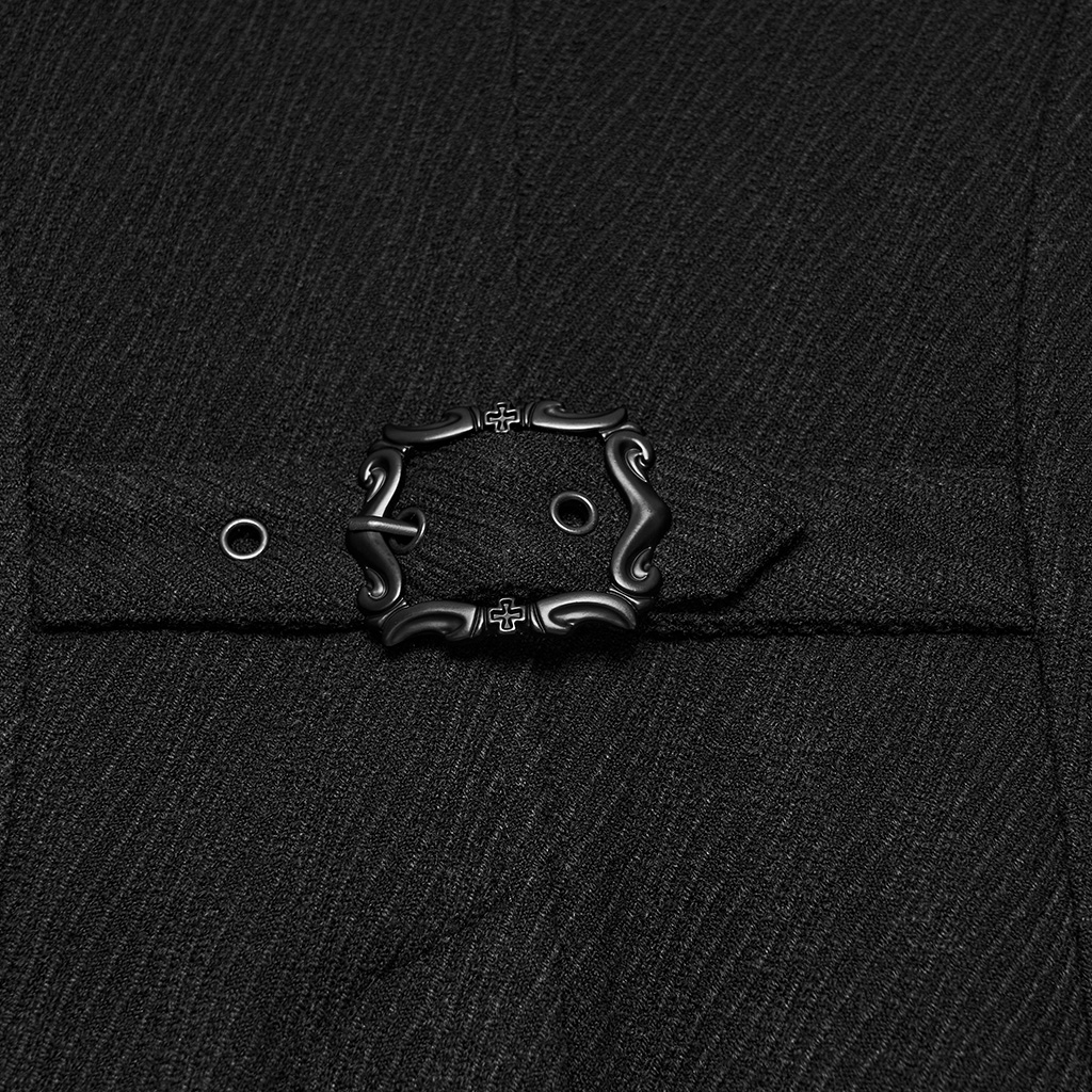 Gothic Medieval Lapel Jacket - Image 11