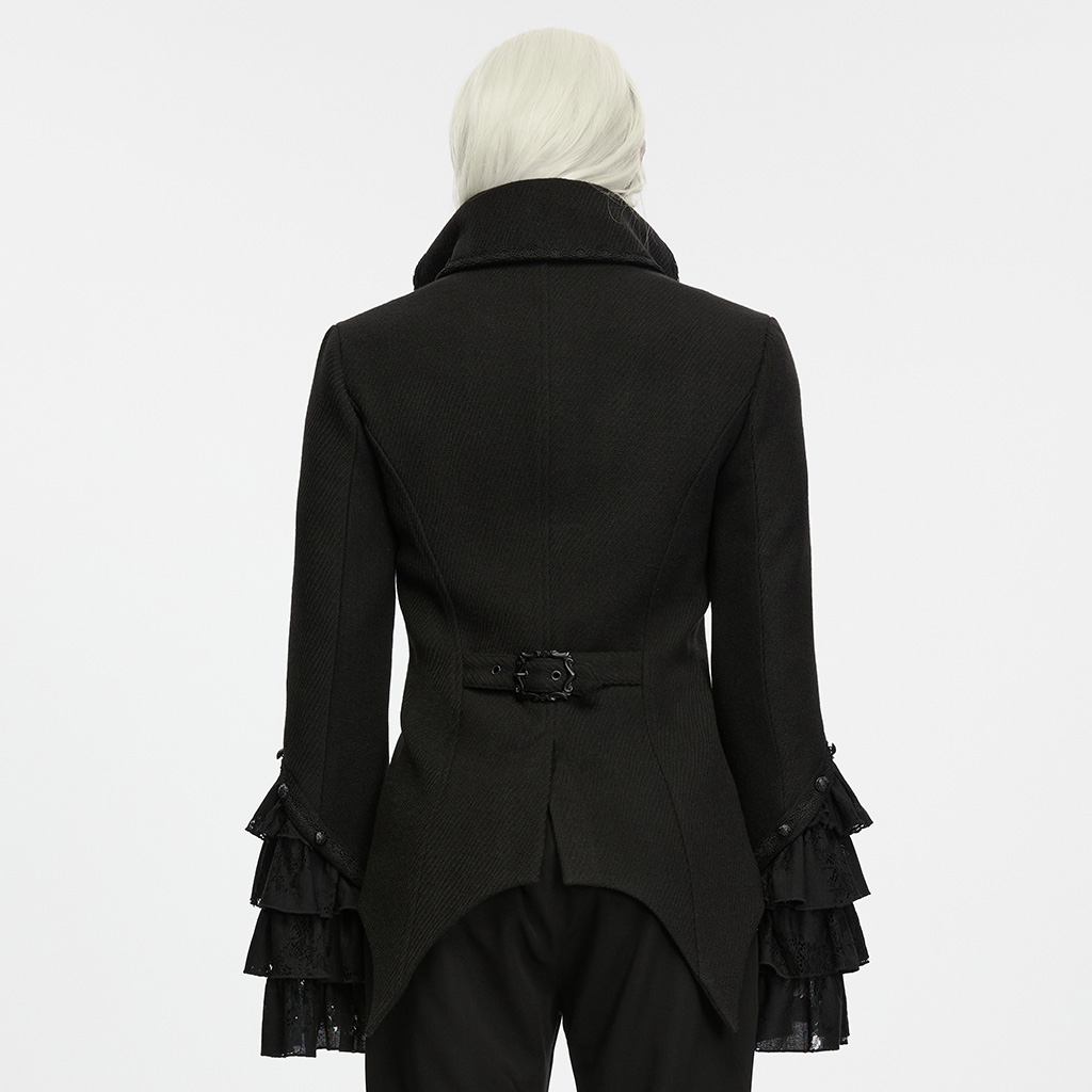 Gothic Medieval Lapel Jacket - Image 4