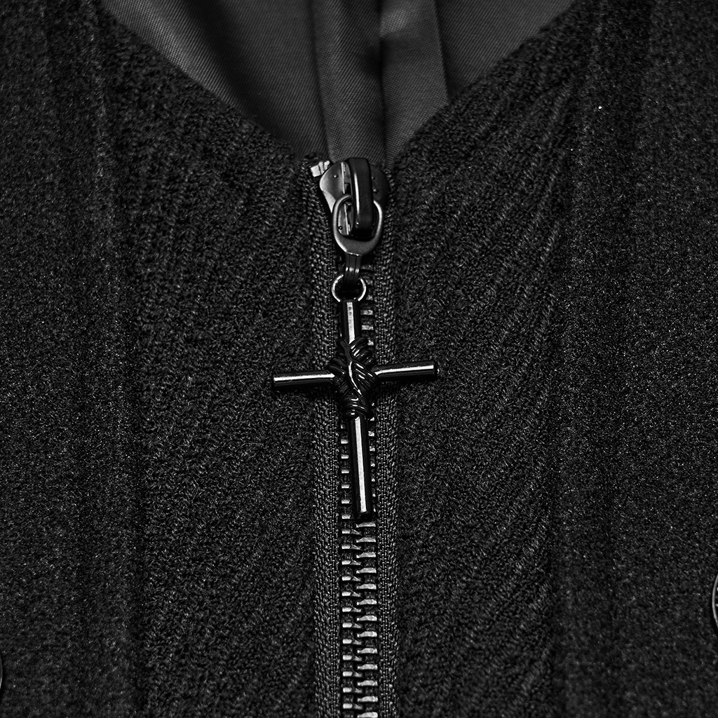 Gothic Medieval Lapel Jacket - Image 8